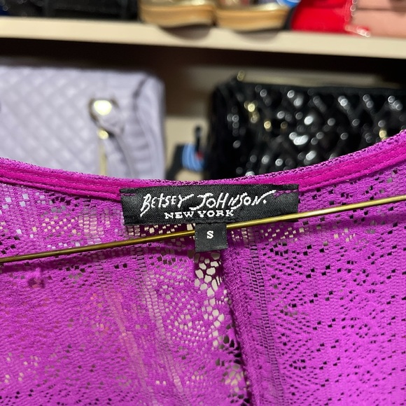 VTG Betsey Johnson Lace Dress - Picture 4 of 4